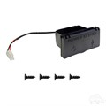 12 Volt Outlet Power Center with Dual USB Ports for Golf Carts by RHOX