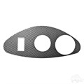 Carbon Fiber Dash Cover Plate for EZGO by RHOX