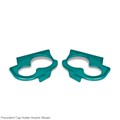 Teal Cup Holder Trim Set of 2 for EZGO Sentry Dash by DoubleTake