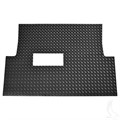 Diamond Plate Rubber Floor Mat for Club Car by RHOX