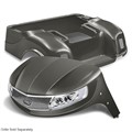 Graphite Phoenix Body Kit with Street Legal LED Light Kit for EZGO by DoubleTake