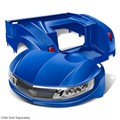 Blue Phoenix Body Kit with Street Legal LED Light Kit for EZGO by DoubleTake