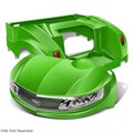 Lime Phoenix Body Kit with Street Legal LED Light Kit for EZGO by DoubleTake