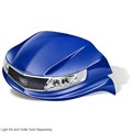 Blue Phoenix Front Cowl for Club Car by DoubleTake