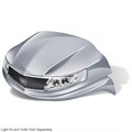 Silver Phoenix Front Cowl for Club Car by DoubleTake