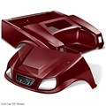 Burgundy Titan Body Kit with Grille for EZGO by DoubleTake