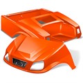 Orange Spartan Body Kit with Grille for Club Car by DoubleTake