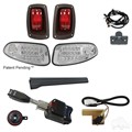 LED Factory Light Kit with Basic Turn Signal and Time Delay Brake Switch for EZGO by RHOX
