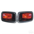 LED Taillights with Bezels fits EZGO by RHOX