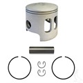 Piston and Ring Assembly for Yamaha by Red Hawk