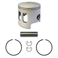 Piston and Ring Assembly for Yamaha by Red Hawk