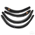 Fender Flare Set of 4 with Running Light for Club Car by RHOX