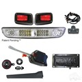 LED Light Bar Kit with Basic Turn Signal and Brake Pedal Pad for EZGO by RHOX