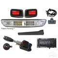 LED Light Bar Kit with Standard Turn Signal and Brake Pedal Pad for EZGO by RHOX