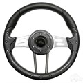 Aviator 4 Carbon Fiber Steering Wheel for Golf Carts by RHOX