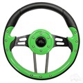 Aviator 4 Lime Green Steering Wheel for Golf Carts by RHOX