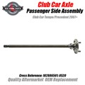 Axle for Passenger Side Club Car by Red Hawk