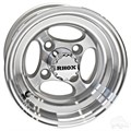 10inch Indy Machined Offset Wheel with Center Cap for Golf Carts by RHOX