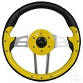 Aviator 4 Yellow Steering Wheel for Golf Carts by RHOX