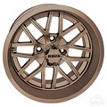 14inch RX281 Halcyon Aluminum Offset Wheel for Golf Carts by RHOX