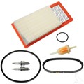 Deluxe Tune Up Kit without Oil Filter for EZGO by Red Hawk
