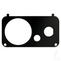 Key Switch Console Plate with Fuel Gauge and Oil Light for EZGO by Red Hawk