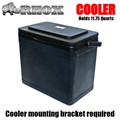 Black Cooler for Golf Cart Mounting Brackets by RHOX