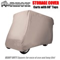 Storage Cover for Golf Carts with 88inch Top and Rear Seat by RHOX