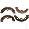 Brake Shoes SET of 4 for EZGO by Red Hawk