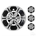 8inch Daytona Wheel Cover SET of 4 for Golf Carts by RHOX