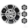 10inch Daytona Wheel Cover SET of 4 for Golf Carts by RHOX
