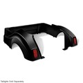 Black Factory Rear Body for Yamaha by DoubleTake